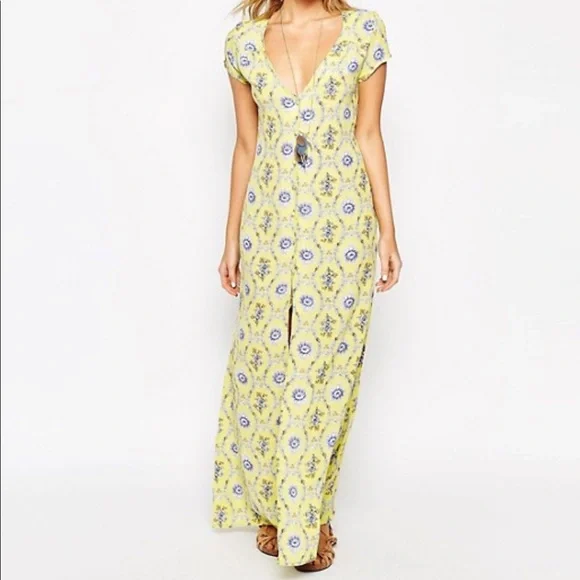 knee length dresses for ladies Skye Floral Burnout Velvet Dress main image 1
